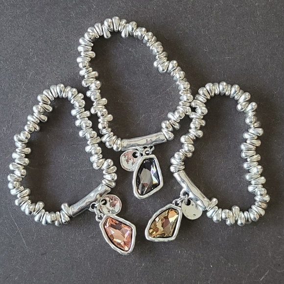 STALAGMITA • Bohemian Bracelet with Swarovski Crystal (Tea) - Picture 6 of 11